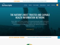 Desktop screenshot for surescripts.com