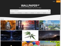 Desktop screenshot for wallpaperup.com