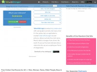 Desktop screenshot for talkwithstranger.com