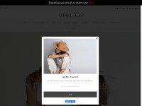 Desktop screenshot for gigipip.com