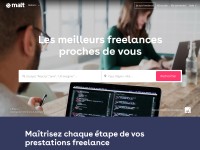 Desktop screenshot for malt.fr
