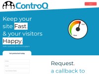 Desktop screenshot for controq.com