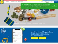 Desktop screenshot for lidl.com