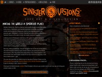 Desktop screenshot for sinistervisions.com