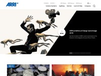 Desktop screenshot for arri.com