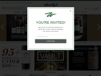 Desktop screenshot for wallywine.com