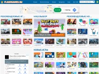 Desktop screenshot for flashgames.ru