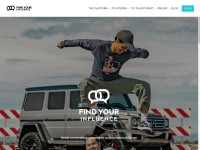 Desktop screenshot for findyourinfluence.com