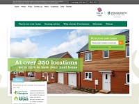 Desktop screenshot for persimmonhomes.com