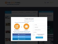 Desktop screenshot for thenewsfunnel.com