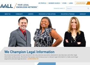 How aallnet.org looks like on a tablet such as an iPad.