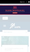 How aapa.org looks like on a mobile device such as an iPhone.