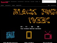 Desktop screenshot for sunrise.ch