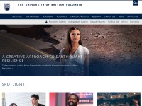 Desktop screenshot for ubc.ca