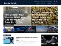 Desktop screenshot for singularityhub.com