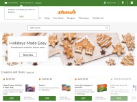 Desktop screenshot for shaws.com