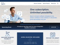 Desktop screenshot for aurea.com