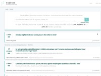 Desktop screenshot for pubpeer.com