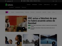 Desktop screenshot for lasexta.com