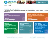 Desktop screenshot for myamerigroup.com
