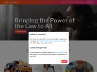 Desktop screenshot for probono.net