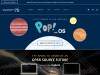 Desktop screenshot for system76.com