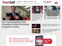 Desktop screenshot for townhall.com