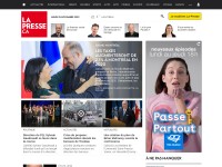 Desktop screenshot for lapresse.ca