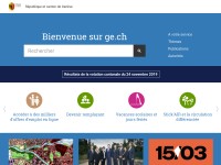 Desktop screenshot for ge.ch
