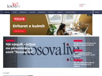 Desktop screenshot for kosovalive360.com