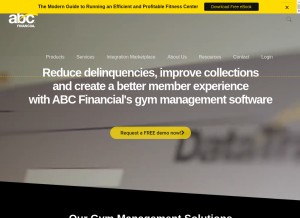 How abcfinancial.com looks like on a tablet such as an iPad.