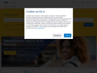 Desktop screenshot for ns.nl