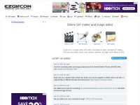 Desktop screenshot for ezgif.com