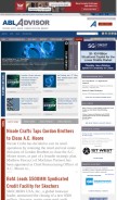How abladvisor.com looks like on a mobile device such as an iPhone.