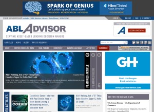 How abladvisor.com looks like on a tablet such as an iPad.