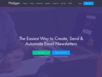 Desktop screenshot for mailigen.com