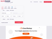 Desktop screenshot for autotrader.pl