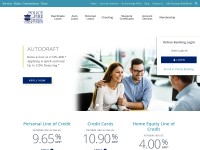 Desktop screenshot for pffcu.org