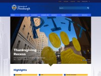 Desktop screenshot for pitt.edu