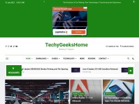 Desktop screenshot for blog.techygeekshome.info