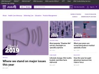Desktop screenshot for ama-assn.org