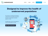 Desktop screenshot for caremessage.org