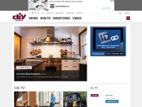 Desktop screenshot for diynetwork.com