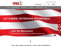 Desktop screenshot for freethetextbooks.org