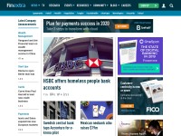 Desktop screenshot for finextra.com