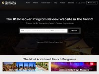 Desktop screenshot for passoverlistings.com