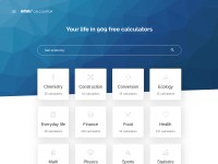 Desktop screenshot for omnicalculator.com