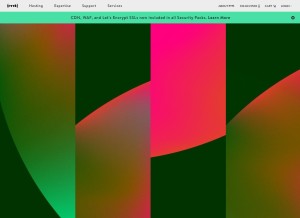How accessdomain.com looks like on a tablet such as an iPad.