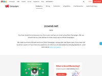Desktop screenshot for zcsend.net