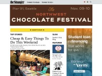 Desktop screenshot for thestranger.com